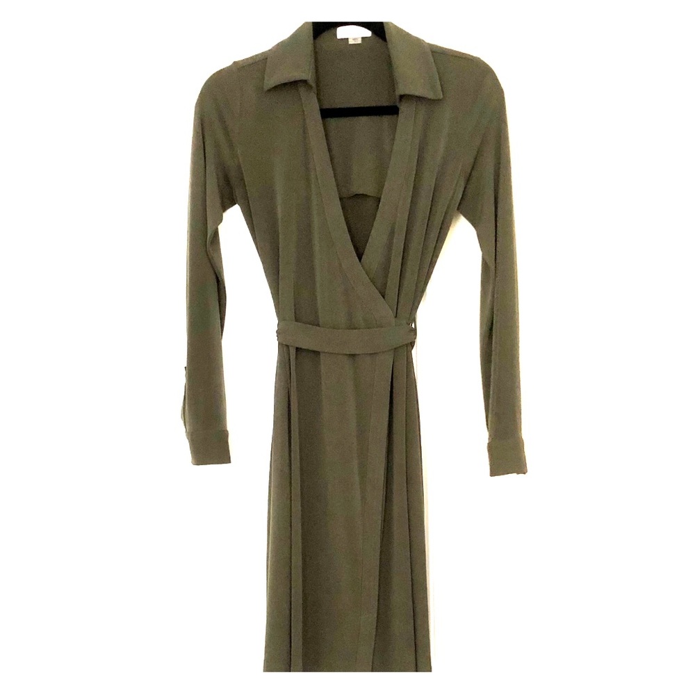 Calvin Klein Jersey Wrap Dress